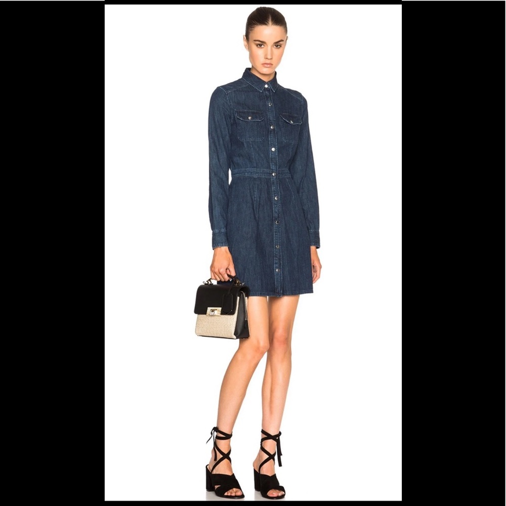 Rag&Bone/JEAN Denim Utility Dress Size12